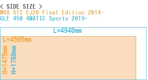 #WRX STI EJ20 Final Edition 2014- + GLE 450 4MATIC Sports 2019-